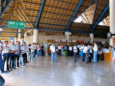 Flughafen Punta Cana - Ankunftsbereich