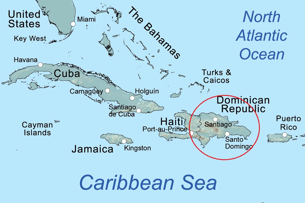 Where Is Punta Cana Punta Cana Map