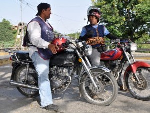 Motoconcho-Fahrer